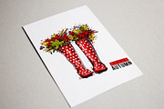 Wellies Boots Fashion Illustration, an Illustration by Sopelkin (Thumbnail 4 of 5)