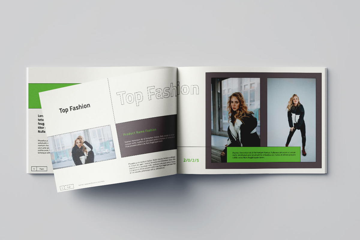 Fashion Lookbook Vol.36, a Brochure Template by Bewalrus Studio (Photo 6 of 10)