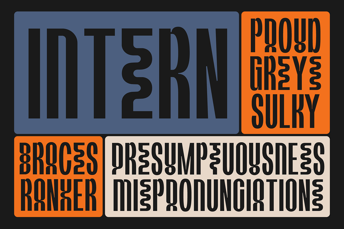 Flourite Font – Bold Condensed Displ, a Sans Serif Font by Brainwaves.Studio (Photo 3 of 8)