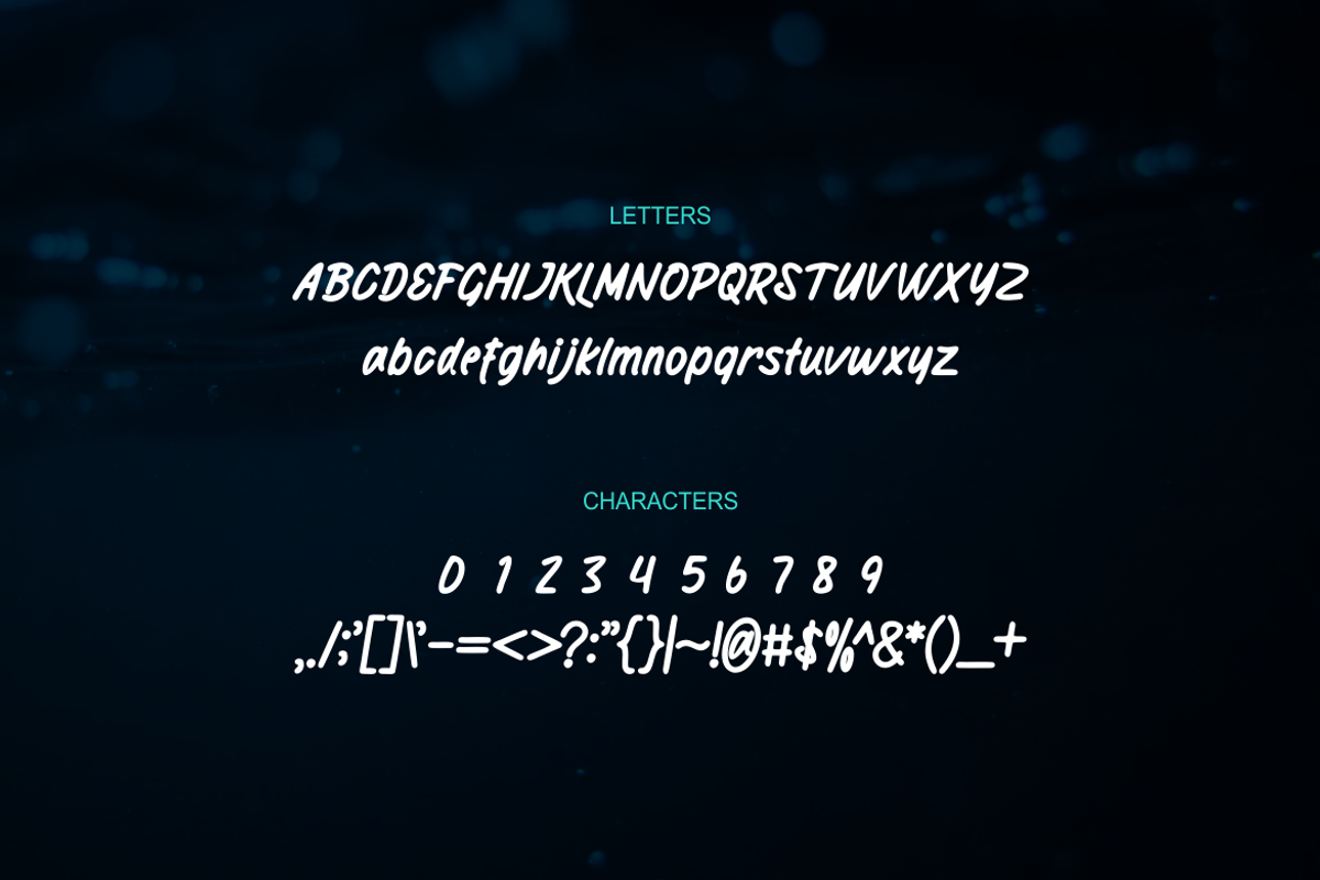 Genk Clek - Font, a Handwritten Font by artchiles_design (Photo 4 of 5)