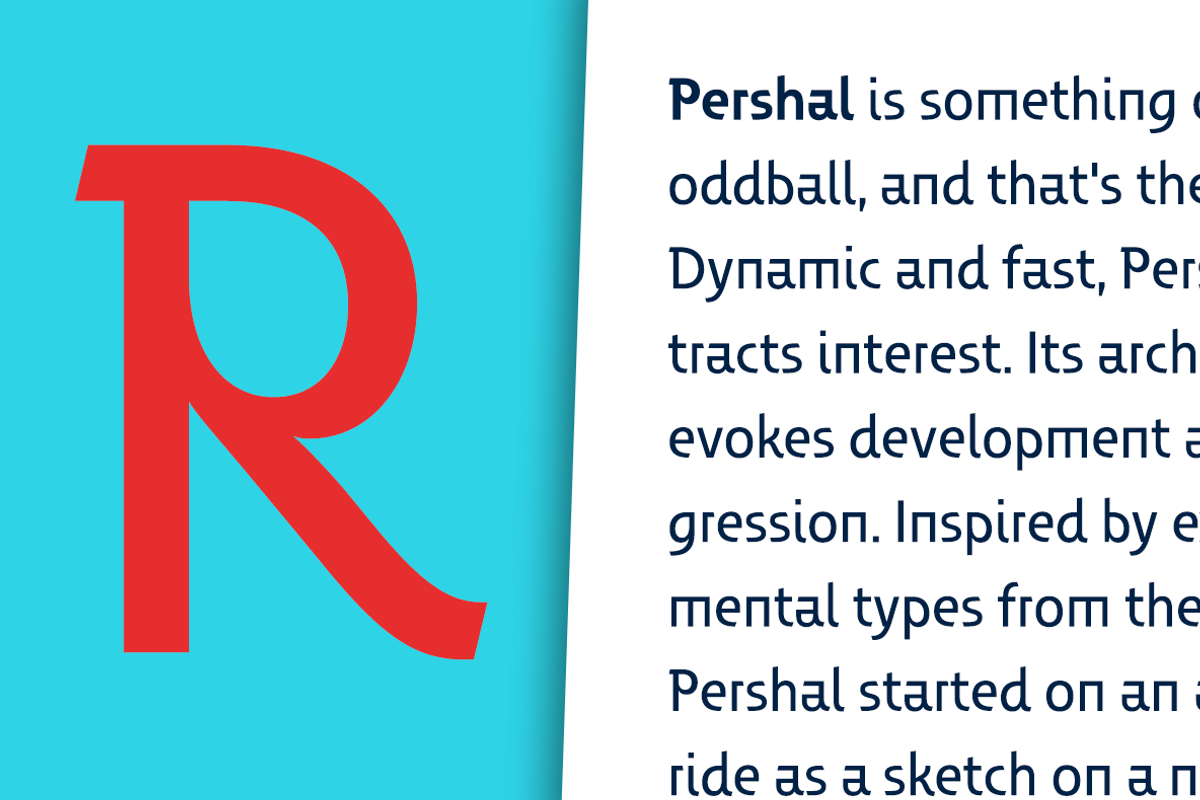 Pershal, a Sans Serif Font by insigne (Photo 4 of 5)