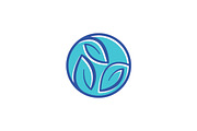 Eco Globe Simple Logo for Business, a Branding & Logo Template by Logo Loom (Thumbnail 2 of 4)