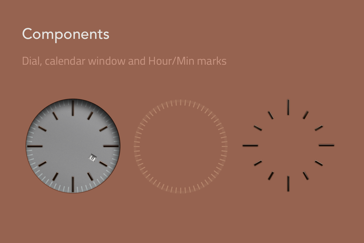 Watch face vector - UNIFORM WARES, an Object Graphic by Iamjaydesign (Photo 2 of 5)