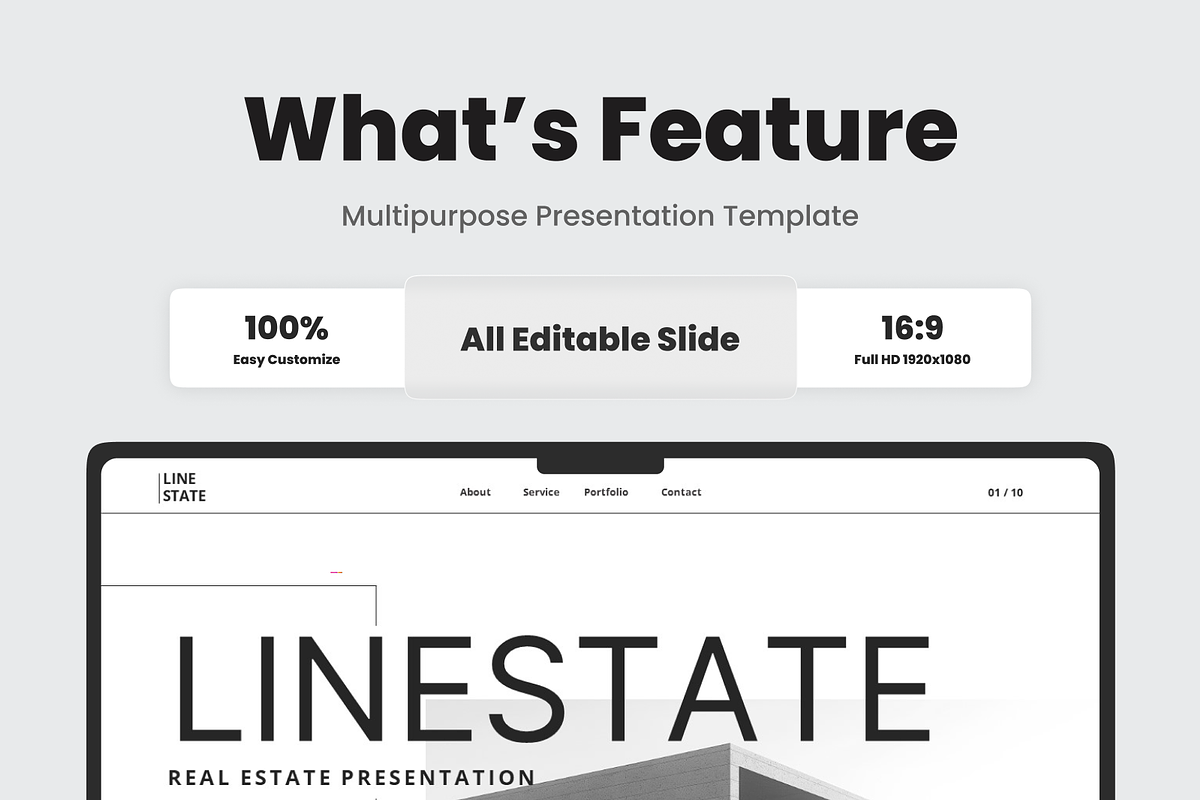 Real Estate Presentation GoogleSlide, a Presentation Template by SquidPixey (Photo 2 of 6)