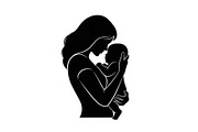 50 Mother and Baby Love Silhouette S, an Illustration by Designs_River (Thumbnail 51 of 51)