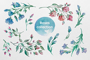 Watercolor flowers (part II), a Decorative Illustration by katyabuslaeva (Thumbnail 5 of 7)