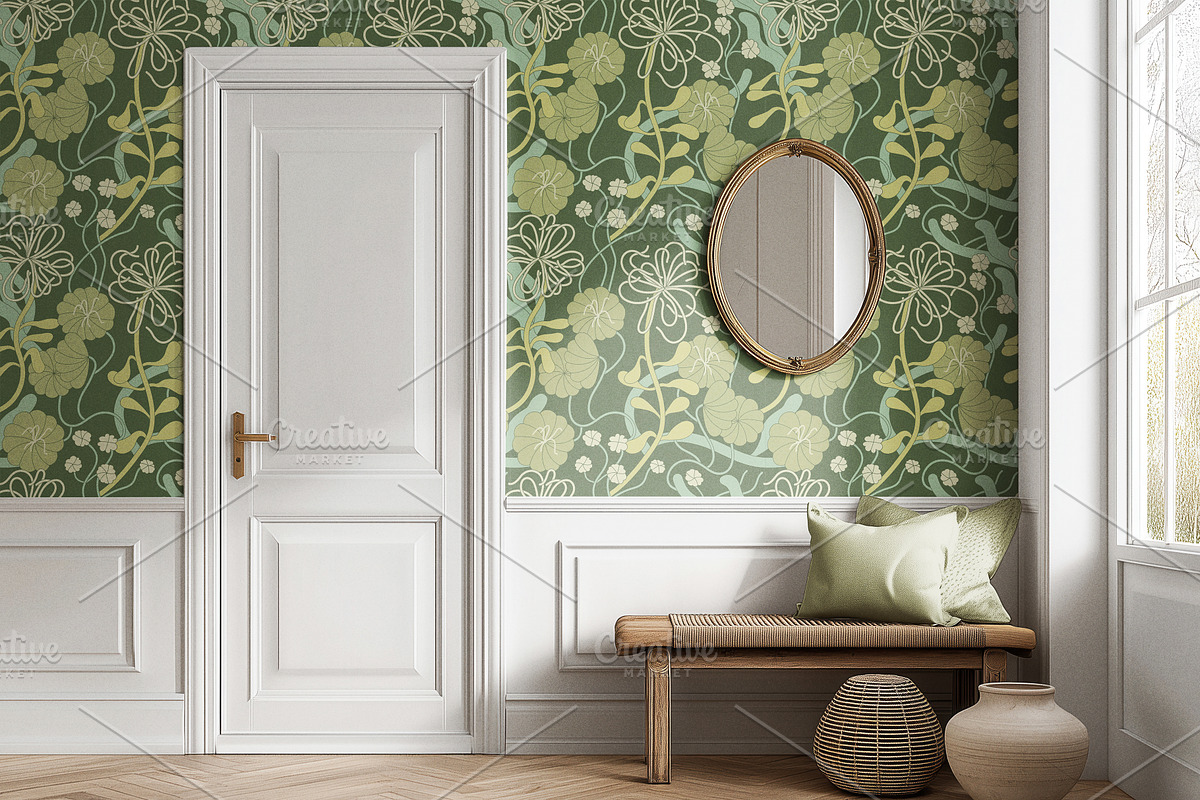Floral Blossom. Seamless patterns, a Pattern Graphic by oxygen_8 (Photo 8 of 8)