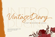 Vintage Diary Script, a Script Font by Cotbada_studio (Thumbnail 1 of 7)
