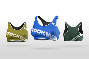 Women's Crop Top Mockups