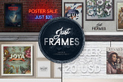 Just Frames - Prints Mockups, a Print Template by Frisk Shop (Thumbnail 1 of 5)