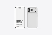 iPhone 17 Pro Max Mockup, an iPhone Mockup by UnicDesign (Thumbnail 8 of 15)