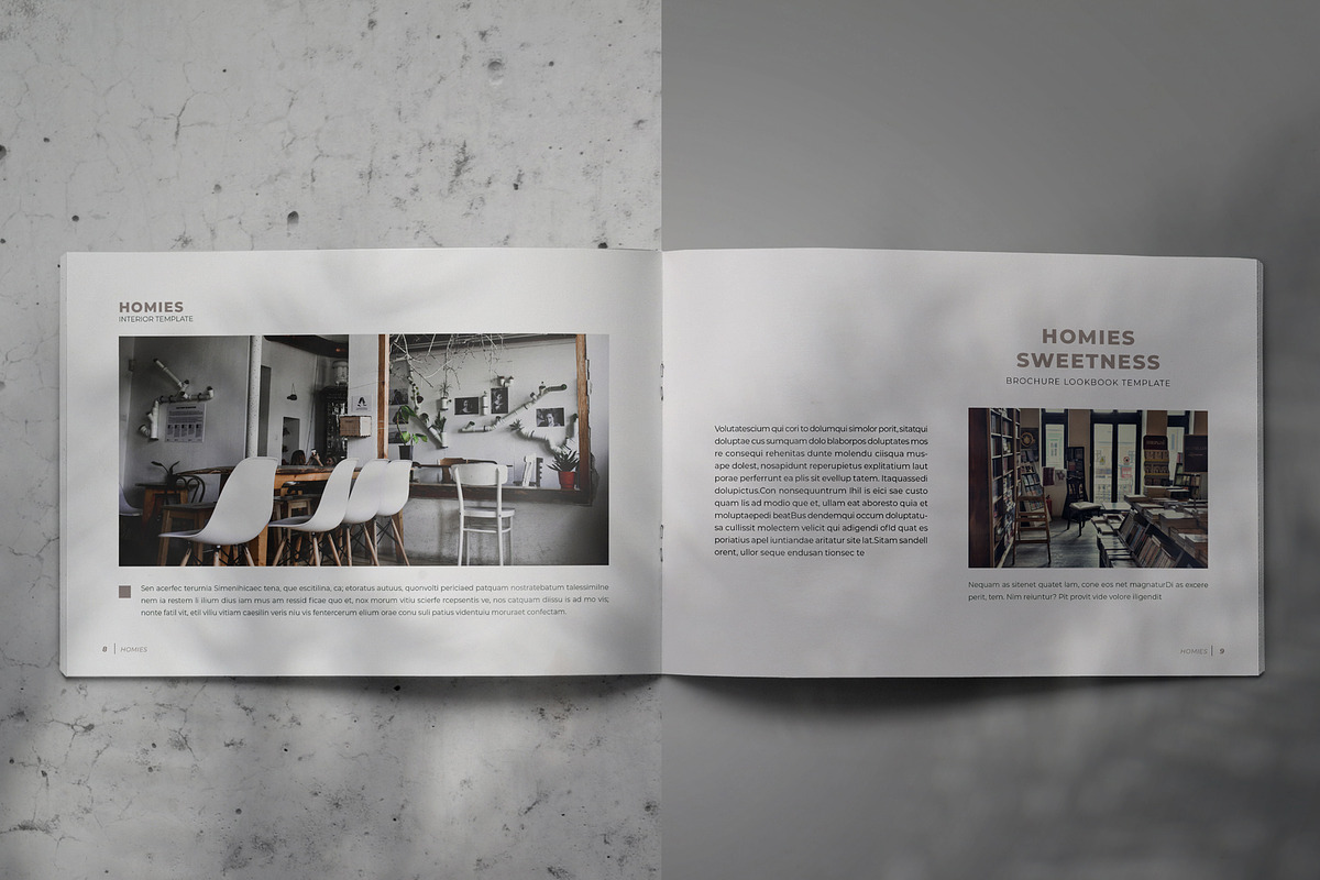 HOMIES Brochure Lookbook Template, a Brochure Template by Indotitas (Photo 5 of 9)