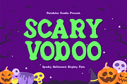 Scary Vodoo - Halloween Display, a Serif Font by Pandeka Studio (Thumbnail 1 of 9)