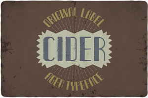 Cider Typeface