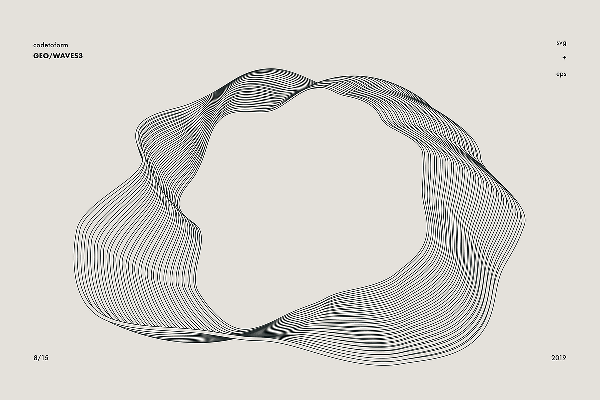GEO_WAVES3 Vector Pack, a Background Graphic by codetoform (Photo 14 of 17)