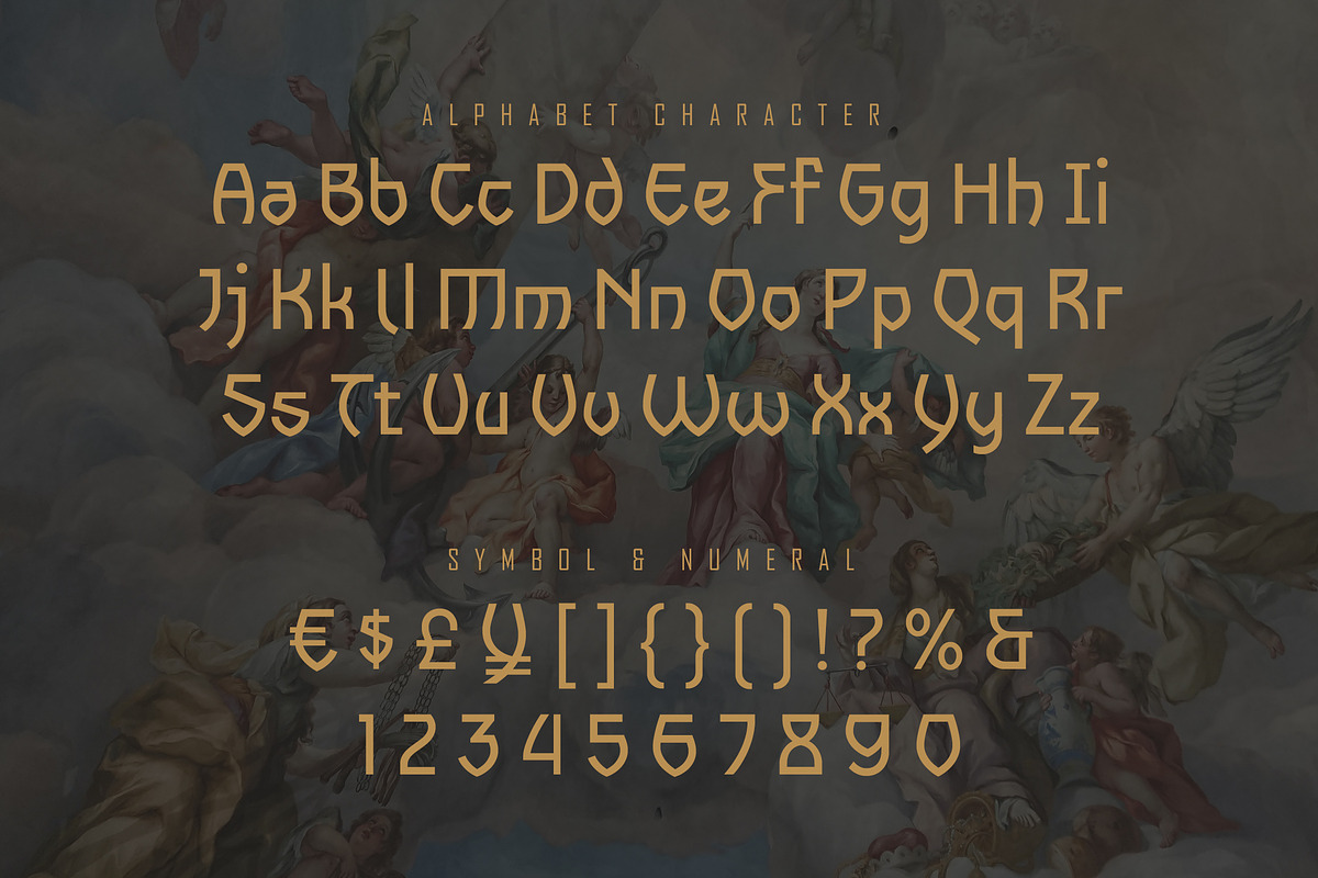 Emoking - Uncial Sans Serif Font, a Sans Serif Font by Typia Nesia (Photo 2 of 15)