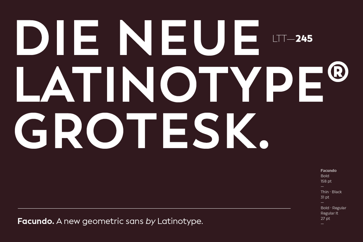 Facundo, a Sans Serif Font by Latinotype (Photo 3 of 15)