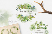 WOODLAND collection - forest wedding, an Object Illustration by DigitalDream (Thumbnail 2 of 9)