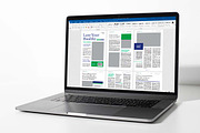 Healthy Simple Theme Newsletter, a Brochure Template by UICreative (Thumbnail 5 of 5)