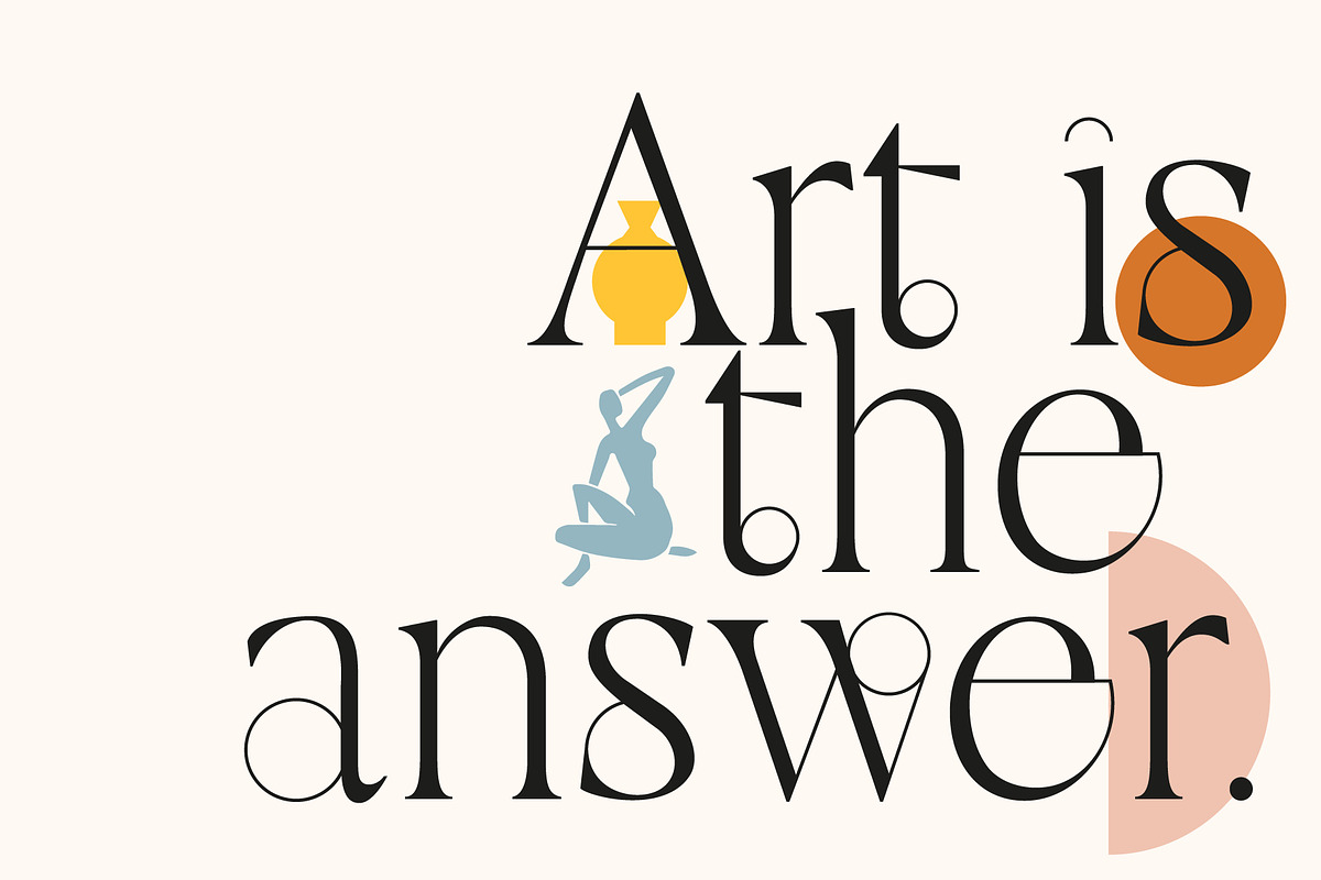 Ginger - Geometric Serif, a Serif Font by Tropical Type (Photo 7 of 7)