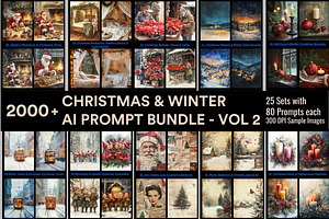 Christmas & Winter AI Prompts Vol 2