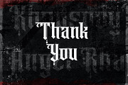 Angel Rhapsody - Blackletter Font, a Blackletter Font by StringLabs (Thumbnail 10 of 10)