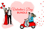 Romantic Couples & Valentines Cards, a Person Illustration by Sveta Aho (Thumbnail 1 of 5)