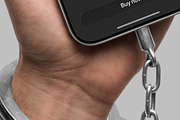 iPhone Mockup - Handcuffed to Phone, an iPhone Mockup by Avelina Studio (Thumbnail 3 of 3)