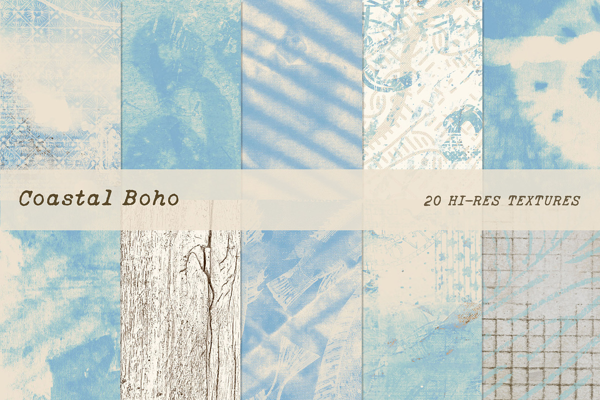 Coastal Boho - Graphic set, an Object Graphic by LuOtero (Photo 8 of 10)