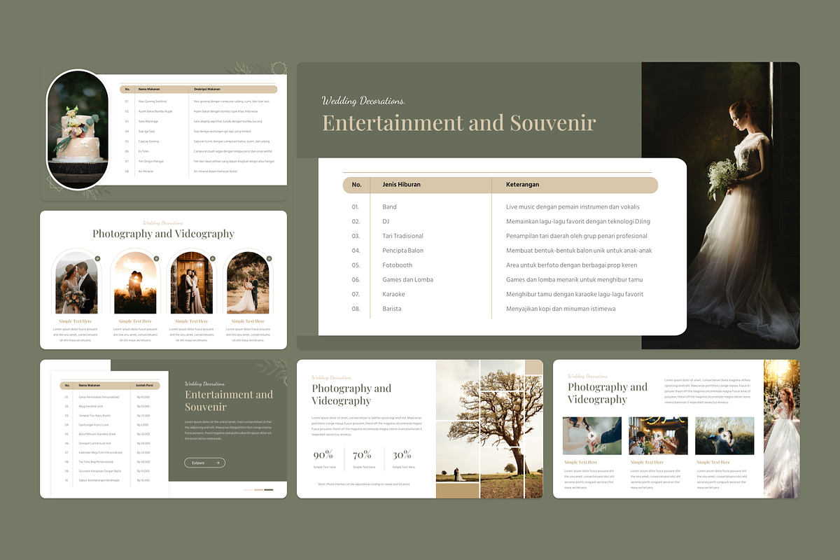 Expose - Wedding Google Slide, a Presentation Template by YossyOneStd (Photo 3 of 6)