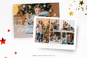 Christmas Card Template CC089, a Card Template by Always Templates (Thumbnail 3 of 3)
