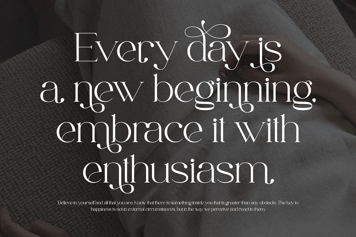 Jesslyn - Stylish Serif Font, a Serif Font by Aqeel_Art (Photo 9 of 10)