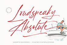 Loudspeaky Absolute Signature Brush