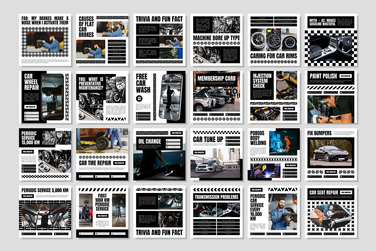 Automotive White Template, a Social Media Template by Kalubuak (Photo 3 of 10)