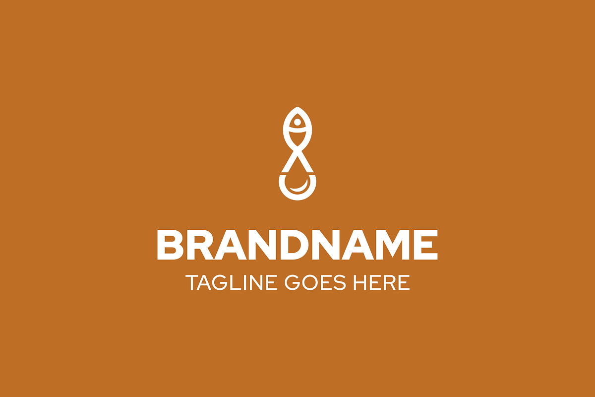 Fish Oil Drop Modern Logo, a Branding & Logo Template by Pray Art Design Studio (Photo 2 of 2)