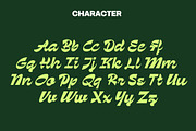 Dx Aiter - Bold Modern Typeface, a Script Font by Dirtyline Studio (Thumbnail 2 of 13)