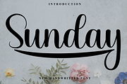 Sunday, a Handwritten Font by FreshTypeINK (Thumbnail 1 of 8)