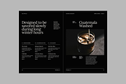 MÖRKE Cafe Editorial Magazine Canva, a Magazine Template by PaperSlides (Thumbnail 6 of 13)