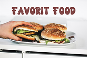 Burger Spooky - Food Font, a Handwritten Font by QR Design Studio (Thumbnail 7 of 9)