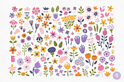 Abstract Flowers Hand Drawn Set, an Object Graphic by Alena Koval (Thumbnail 2 of 11)