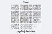 Mental Health Adults Coloring Book, a Print Template by Kristina Chistiakova (Thumbnail 3 of 4)
