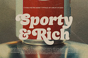 Ethika - Retro Serif Font, a Serif Font by Mulkan Nazir (Thumbnail 5 of 16)