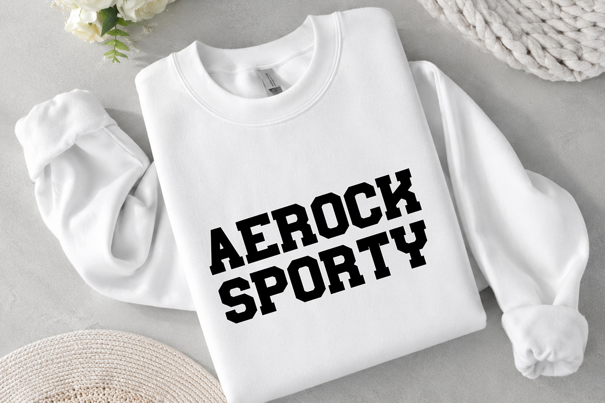 Spontan Jersey - Modern Jersey Font, a Slab Serif Font by Limited.studio (Photo 2 of 6)