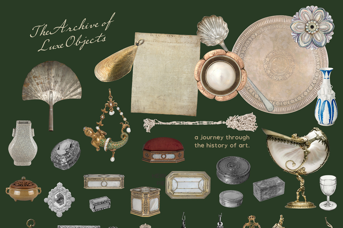 Silverware Mixed Media Collage Pack, an Object Graphic by Laras Wonderland (Photo 5 of 13)