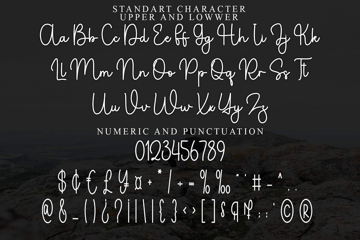 Philosophy, a Handwritten Font by InermediaSTUDIO (Photo 5 of 8)