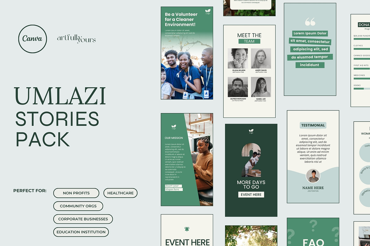 Umlazi Stories | IG Social Template, a Templates & Theme by Artfullyours (Photo 1 of 10)