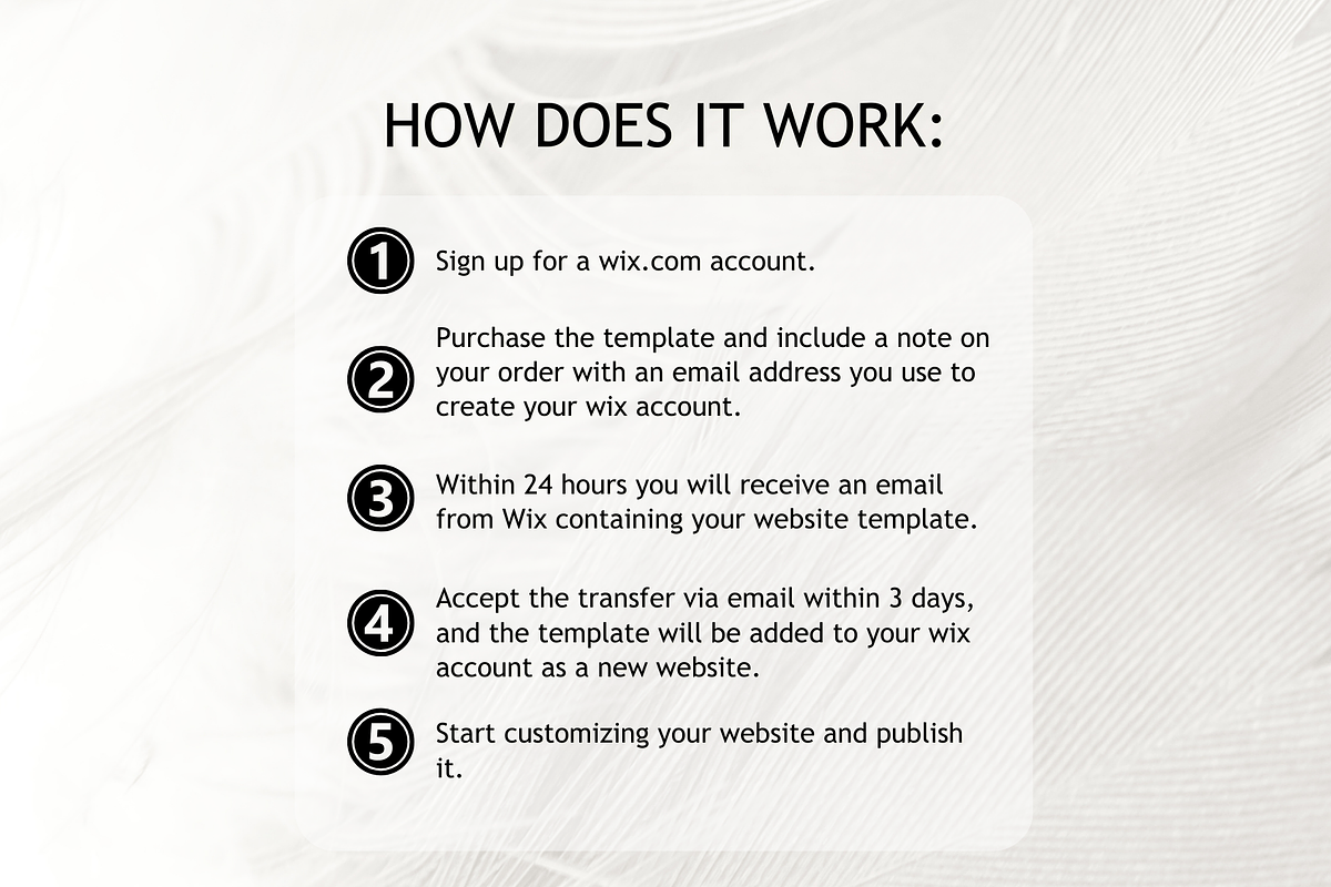Coaching Wix Website Template, a Wix Template by Mindful Digital Co. (Photo 10 of 10)