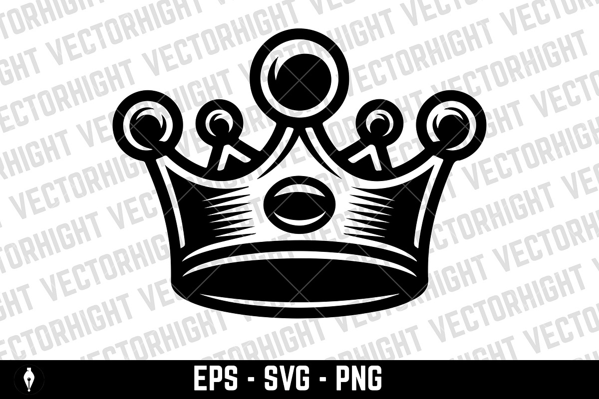 Illustration of a kings crowns, an Illustration by Vectorhight (Photo 2 of 4)