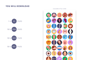 50 Human Anatomy Icons, an Icon by Dighital (Thumbnail 10 of 10)
