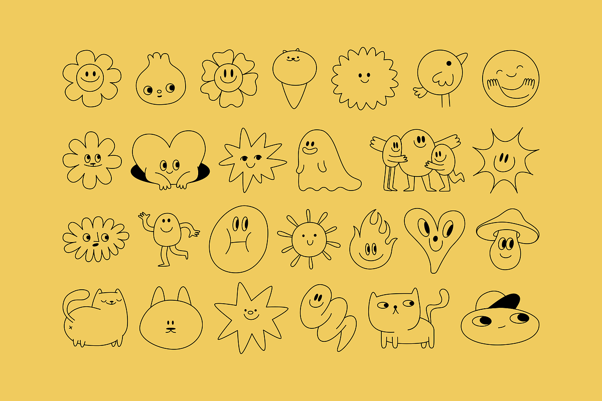 Funny mascots, illustrations, logos, a Graphic by venimo (Photo 6 of 13)